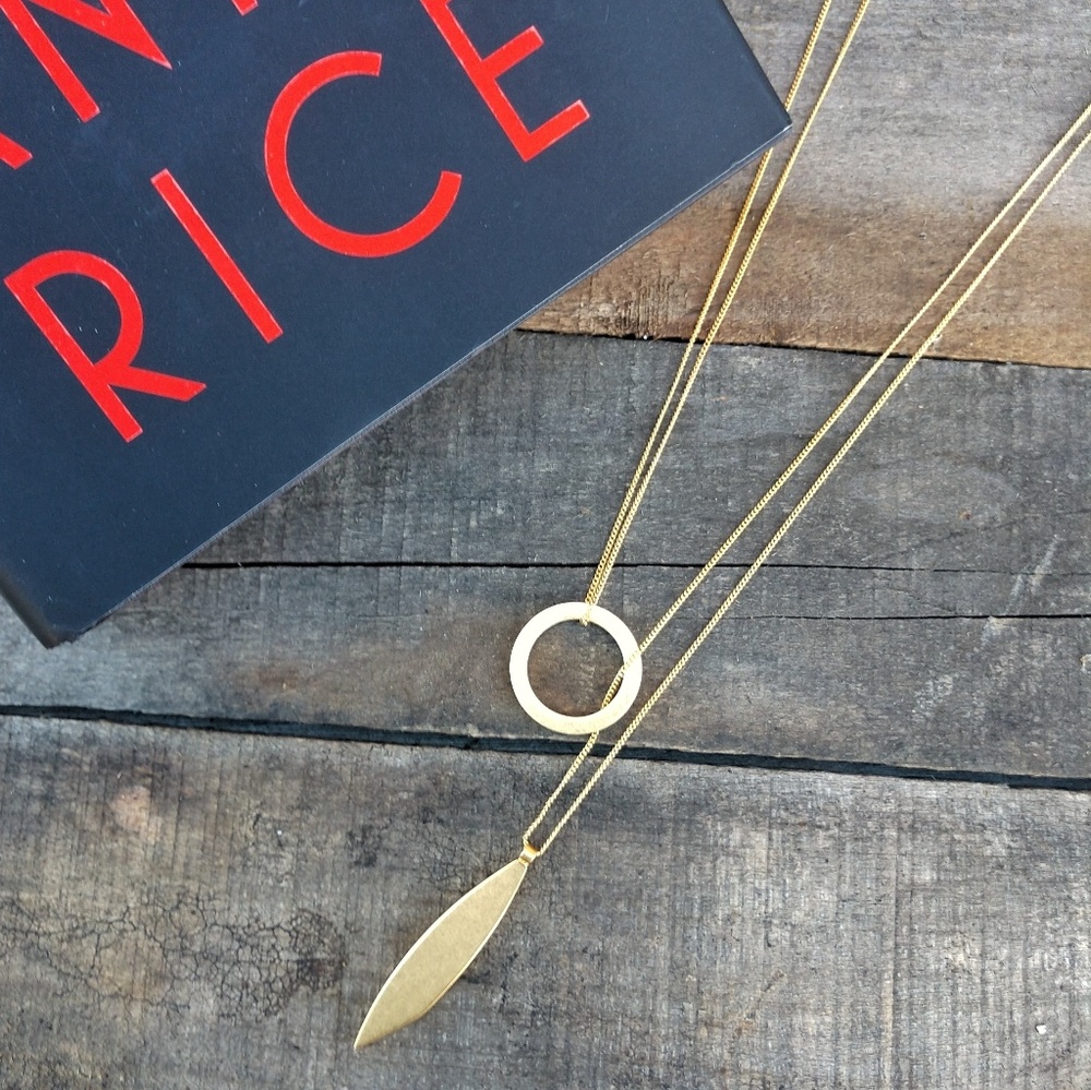 MADEWELL Bladedrop Bolo Necklace